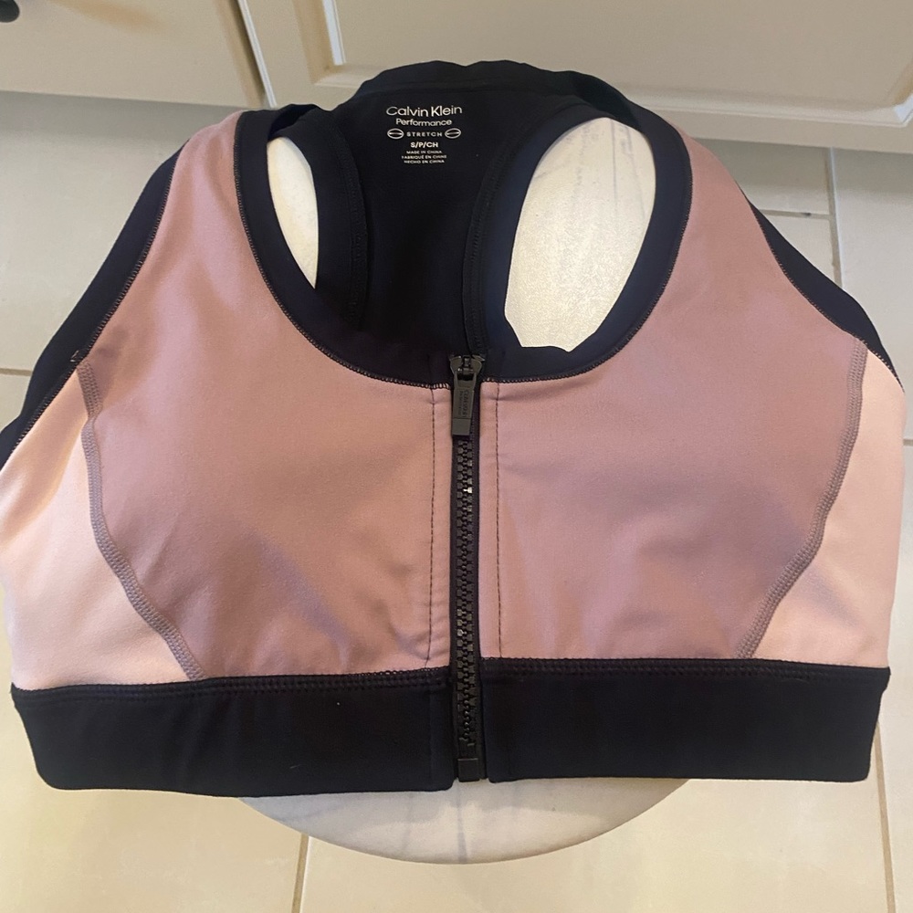 Calvin Klein Performance Color Blocking Sports Bra - image 3